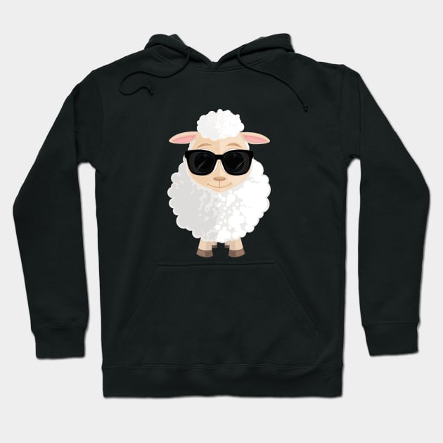 Cool Sheep Hoodie by adamzworld